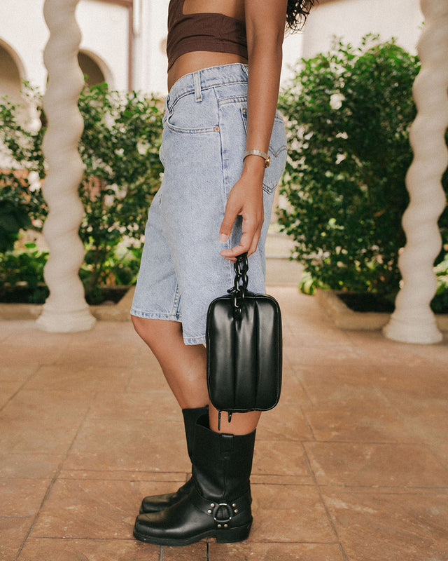 NOIR BUBBLE BAG