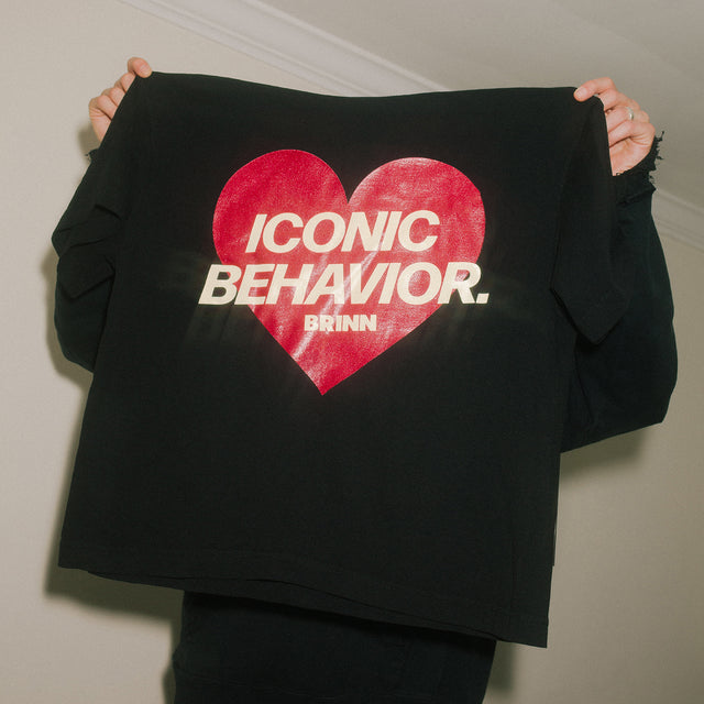 ICONIC BEHAVIOR BOXY TEE (100% recycled cotton)