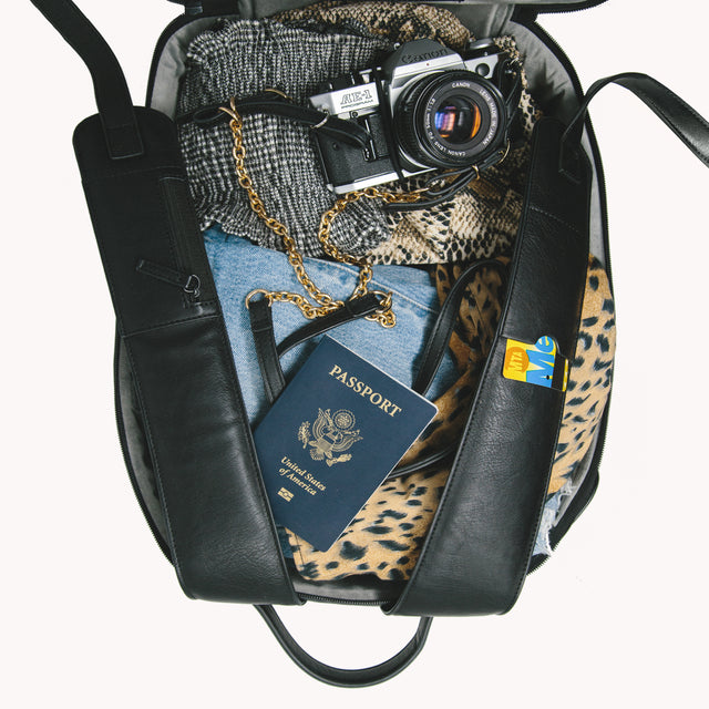 Vegan Leather Backpack