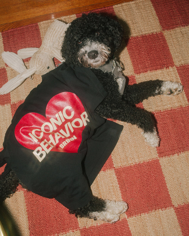 ICONIC BEHAVIOR BOXY TEE (100% recycled cotton)