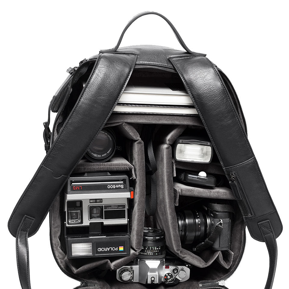 Quilted Vegan Leather Backpack